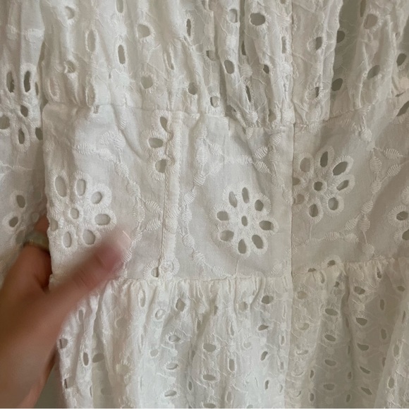 Saboskirt Luxe Leyton Eyelet Mini Dress - Picture 13 of 14